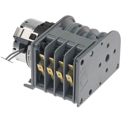 timer/programator CDC 4804M1 motoare 1 camere 4 timp de funcționare 120s 230V ax ømm lungime axmm