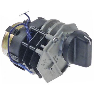 timer/programator CROUZET motoare 1 camere 2 timp de funcționare 120s 230V 50Hz ax ø 6x4,6mm