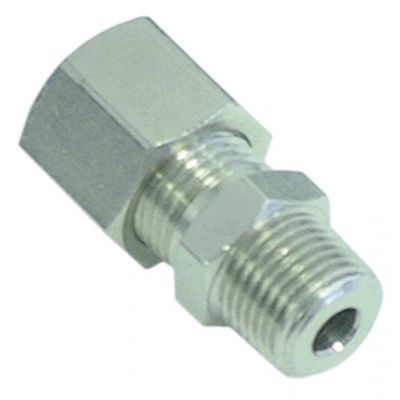 Niplu dublu T1 M10x1 - Code 361075