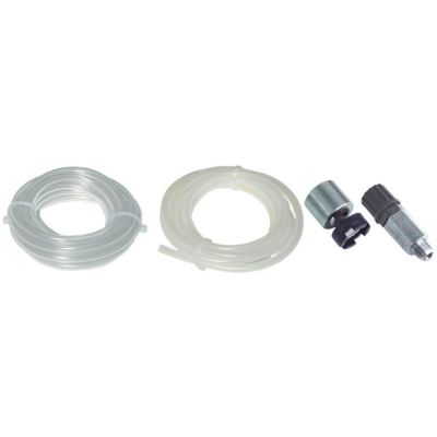 Set complet pompa dozatoare: contine furtune 2 m din PVC si naylon ø 4x6 mm, sorb cu greutate si filtru, supapa de sens - 361144