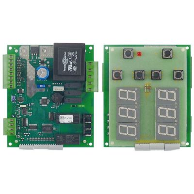 placa electronica de control p.c.b. cuptor de pizza/presă de pizza L 125mm L 108mm