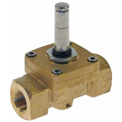 electrovalva NC tip p max 30bar racord 3/8\" SAE DN 12.5mm L 75mm tehnologie de refrigerare CASTEL