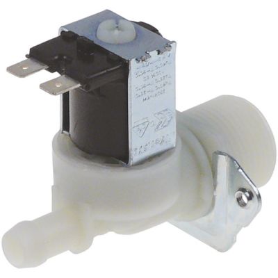 Electrovalva Invensys 230 V, AC, intrare ¾", iesire 11,5 mm, t.max. 90°C, plastic, cu reductie de debit 10 l/min - 374001