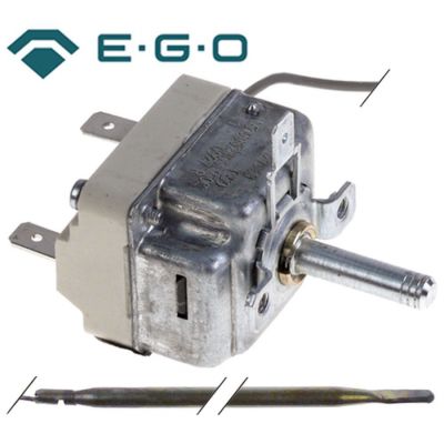 Termostat cuptor pizza 85-455°C, contact 16A, bulb 3,9 x 228 mm - 375253