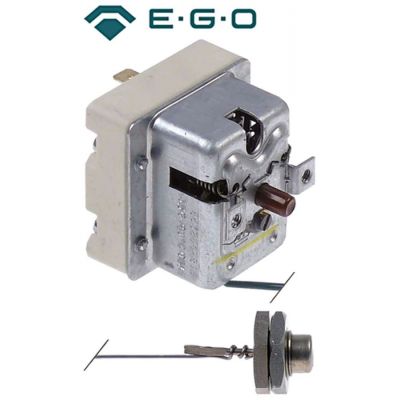 Termostat de siguranta 235 °C, cu 1 contact 0,5 A, senzor cu piulita - 375471