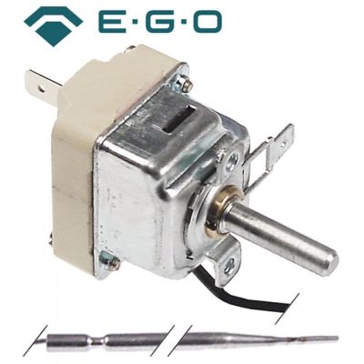 Termostat cuptor 60-287°C, 16 A, senzor ø 3,1x226 mm, fir capilar L 1470 mm - 375664