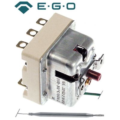 Termostat de siguranta trifazic 150°C, contacte 16 A, senzor ø 6 x 98 mm, fir capilar L 4800 mm - 375861