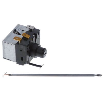 Termostat de siguranta JUMO 602031/80 135°C, contact 1CO, 16A, senzor 4 x 150 mm, capilar 1500 mm - 375969
