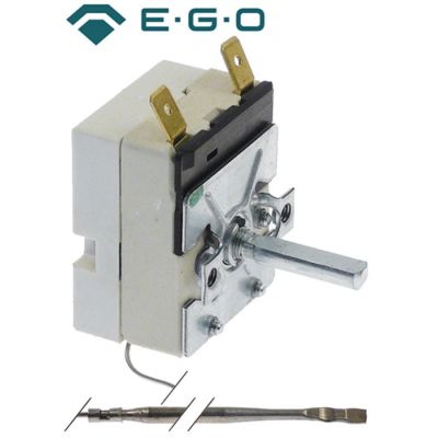 termostat temp. de deconectare 320°C 2cu -poli ø senzor 3mm L senzor 150mm țeavă capilară 1300mm