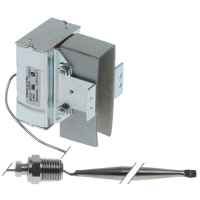 termostat de siguranta temp. de deconectare 224°C 1cu -poli 1CO ø senzor 8mm L senzor 100mm