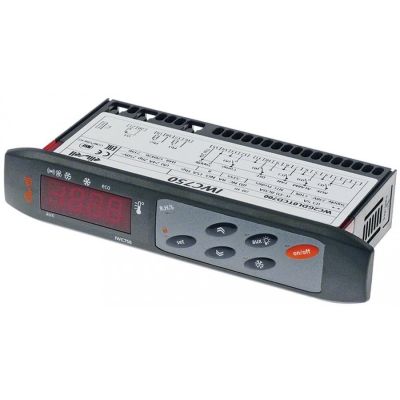controler digital ELIWELL tip IWC750 model WC2GDL0TCD700 dimensiuni de montaj 150x30mm