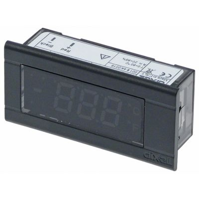 display J11ZBZZ900 DIXELL dimensiuni 31x64mm dimensiuni de montaj 26x58mm