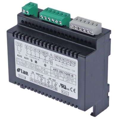 Modul de putere LAE tip BR1-28C1S5W-B, 230 V, NTC, cu 5 relee pe iesire, 107x95xh47 mm - 379803