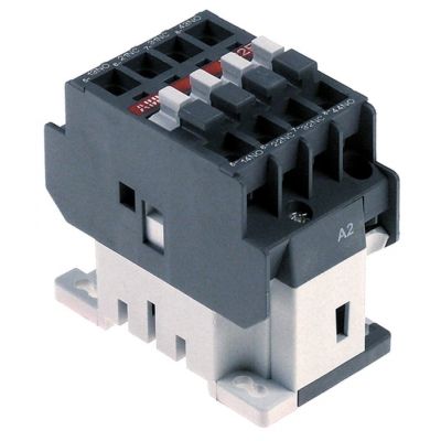 Contactor Auxiliar, 230 V, AC1 10 A, AC15 3A, conectare cu surub, contacte 4ND - Code 380124