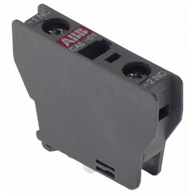 Contact auxiliar ABB CA5-01, contacte 1NI, 16/3 A, conectare cu surub - 380126