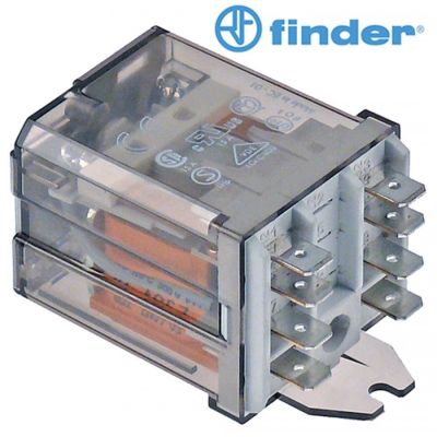 Releu Finder tip 62.82, bobina 230 V, contacte 2 CO, 16 A - 380139