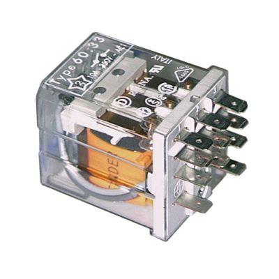 power relays 230V AC 3-poles 3CO 16A - Code 380184