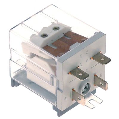 power relays 230V 1NO 30A connection flat plug - Code 380376