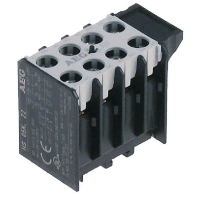 Contact auxiliar AC15, cu 3 contacte 3NO/1NC, 6A - 380387
