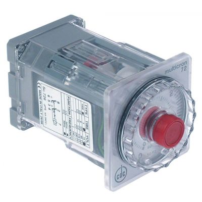 Releu de timp 6sec-6h, 24V - 380394