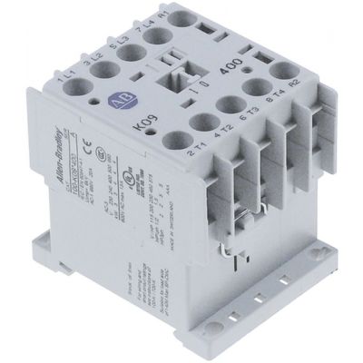 Contactor Allen Bradley K09, comanda bobina in 230 V, rezistiv 20 A, motor (AC3/400 V) 9 A / 4 kW - 380468