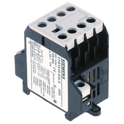 Contactor 3TG10-10-0A2L2, 230 V, cu 4 contacte 4NO, rezistiv 20 A, inductiv (AC3/400 V) 8,4 A/4 kW - 380526