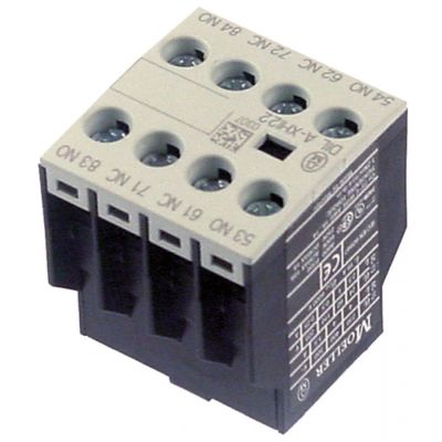 Contacte Auxiliare, contacte 2 ND/2 NI, AC15 16 A, pentru contactoare DILEM, conectare cu surub - Cod 380555