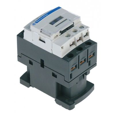 Contactor Telemecanique LC1D09 comandat in 24 V, sarcina rezistiva 25 A, contacte 3 NO + 1NO/1NC - 380617