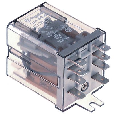 Releu Finder 230 V, cu 2 contacte in comutatie, 10 A, conectori 4,8 mm - 380626