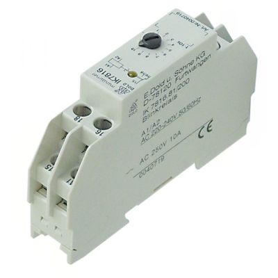 Releu de timp Dold IK7816.81/200, timp reglabil 1-10 sec. contact 1CO, 10 A, alimentare 230 V - 380631