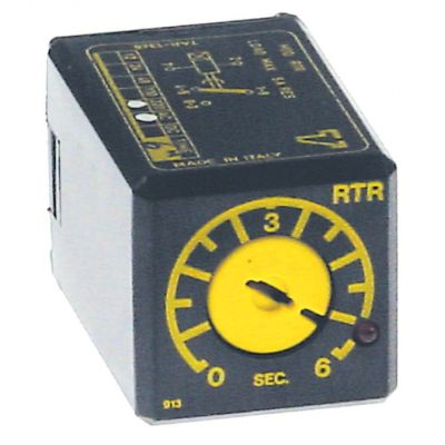 Releu de timp TECNOLOGIC RTR12DS06S, timp 6s, 1CO, 230 V, AC, 5A - 380639