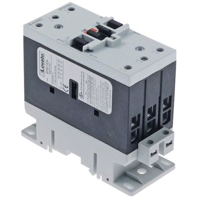 Contactor Lovato BF50 comandat in 230V, cu 3 contacte 3NO, rezistiv 90A, motor 50A / 25 Kw (AC3/400V), Lovato 11BF5000A230 - 380723