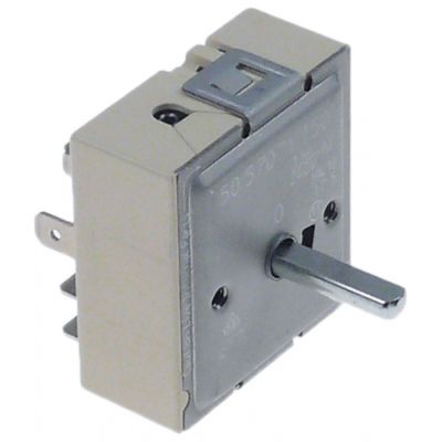 Regulator de energie 240V, 13 A, ax ø 6x4,6 mm, rotatie dreapta - 380935