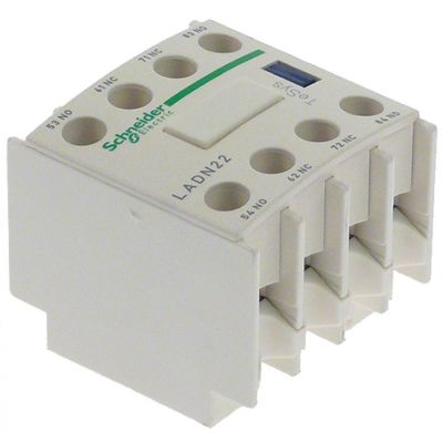 Contacte Auxiliare, contacte 2 ND/2 NI, AC15 10 A, pentru contactoare LC1D, conectare cu surub Cod 380993
