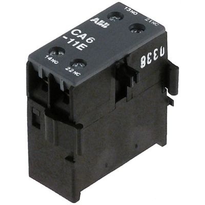 Contact auxiliar ABB CA6-11E, contacte 1ND/1NI, 16/3 A - 381027