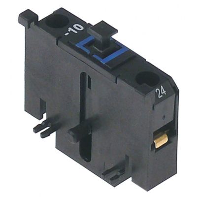 Contacte Auxiliare, contacte 1 NI, AC15 4 A, pentru contactori 25 A, conectare cu surub - Cod 381060