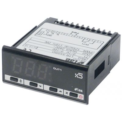 termometru LAE LTR-5ASRD dimensiuni de montaj 70x18mm