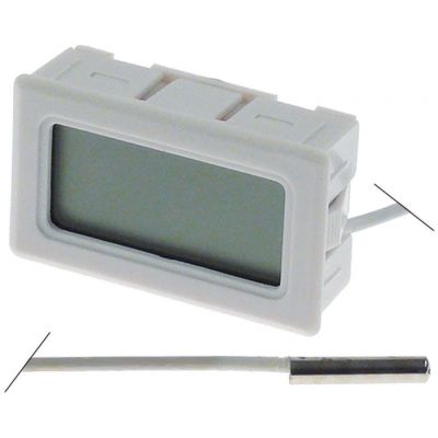 termometru dimensiuni de montaj 47x27mm compartiment baterie spate -50 până la +70°C