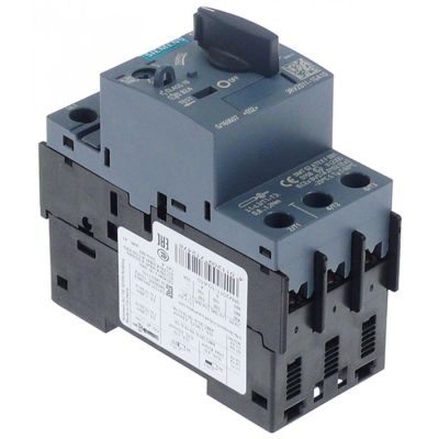 disjunctor de protectie motor tip 3RV2011-1GA10 interval setări 4,5-6,3A contacte 3NO