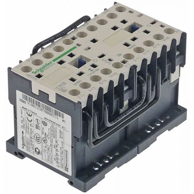 contactor de putere AC1 20A (AC3/400V) 4kW 2x3NO contacte auxiliare 2x1NO racord racord cu șurub