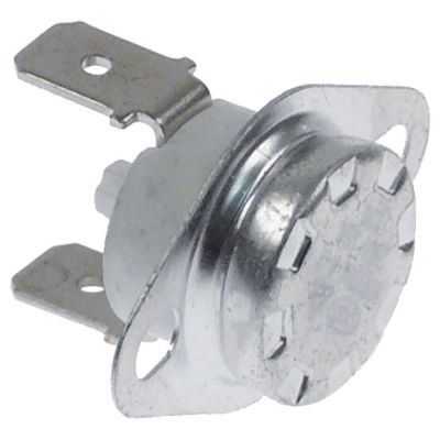 Termostat de siguranta cu bimetal 130 °C, 16A, 250V, distanta gauri 23 mm - 381489