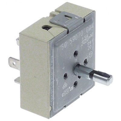 regulator de energie 240V 13A direcție de rotație stânga ax ø 6,4x4,8mm