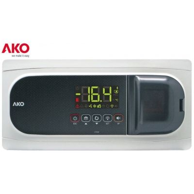 tablou de control racire camere frigorifice AKO tip dimensiuni de montajmm 230V tensiune AC NTC