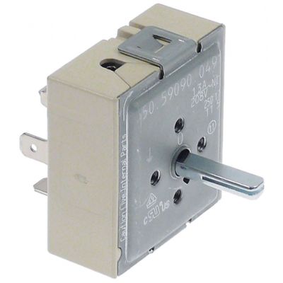 regulator de energie EGO 208V 13A direcție de rotație stânga ax ømm lungime ax 23mm