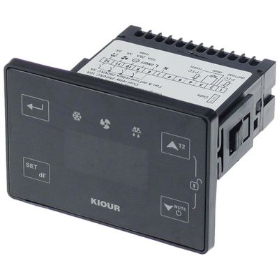 controler digital KIOUR tip dimensiuni de montaj 71x29mm 230V tensiune AC PTC