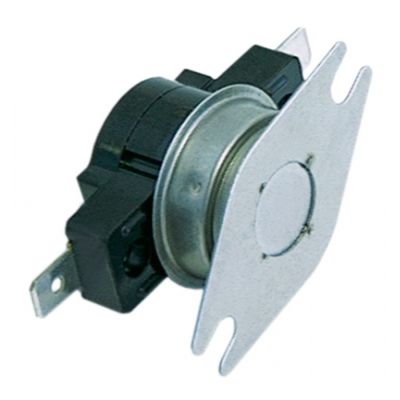 Termostat de contact, 85 °C, 1 contact, 16 A, 2 orificii de fixare - Cod 390102