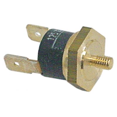Termostat de contact 125°C, contact 1NI, 16 A, filet M4 - 390129