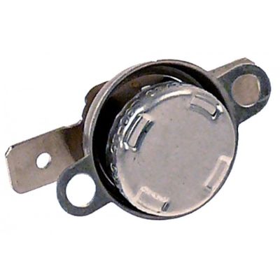 Termostat de contact, 90 °C, 1 contact, 16 A, cu flansa - Cod 390148