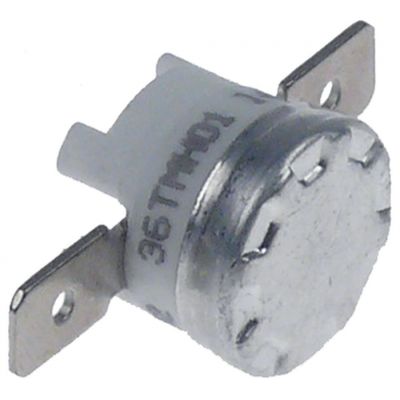 Termostat de contact cu bimetal 180°C, diam ø 16 mm, contact NC - 390727
