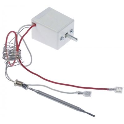 termostat de control temp. de deconectare°C 1cu -poli 1NO ø senzor 6mm L senzor 110mm